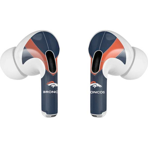 NFL Denver Broncos Team Jersey Apple AirPods Pro Skin