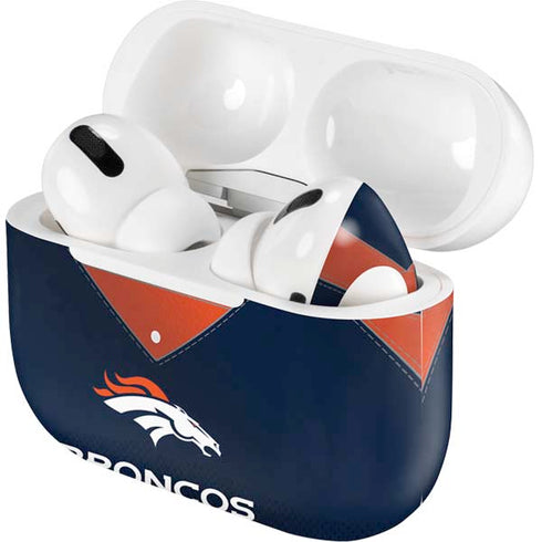 NFL Denver Broncos Team Jersey Apple AirPods Pro Skin