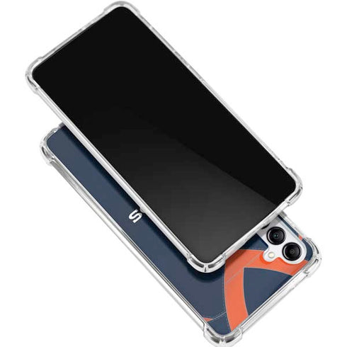 NFL Denver Broncos Team Jersey Galaxy A16 5G Clear Case