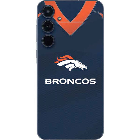 NFL Denver Broncos Team Jersey Galaxy A55 5G Skin