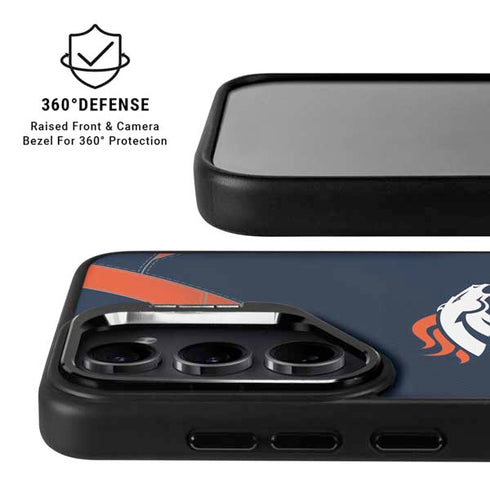 NFL Denver Broncos Team Jersey Galaxy S24 FE Kickstand Case