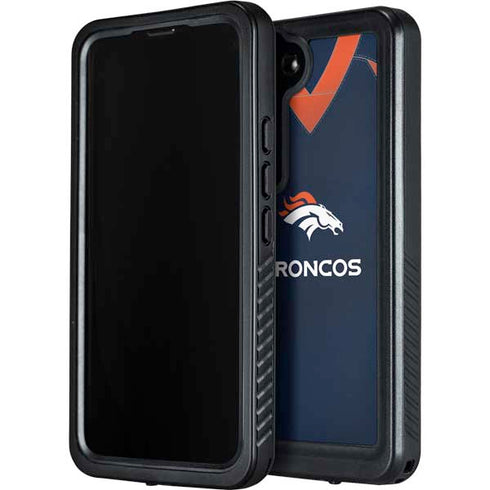 NFL Denver Broncos Team Jersey Galaxy S24 Plus Waterproof Case