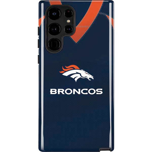 NFL Denver Broncos Team Jersey Galaxy S25 Ultra Impact Case