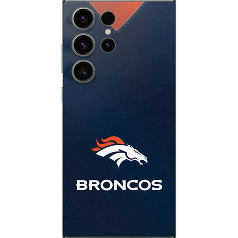 NFL Denver Broncos Team Jersey Galaxy S25 Ultra Skin