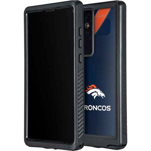 NFL Denver Broncos Team Jersey Galaxy S24 Ultra Waterproof Case