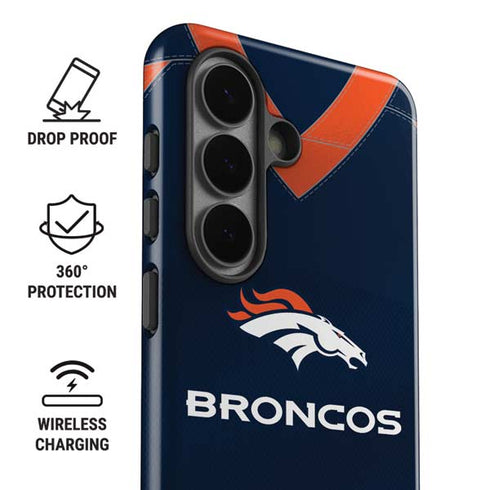 NFL Denver Broncos Team Jersey Galaxy S26 Plus Impact Case