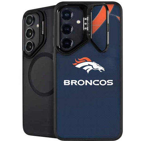 NFL Denver Broncos Team Jersey Galaxy S26 Plus Kickstand Case
