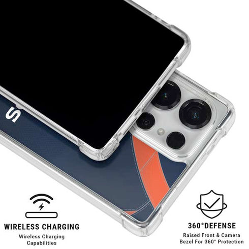 NFL Denver Broncos Team Jersey Galaxy S26 Ultra Clear Case