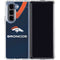 NFL Denver Broncos Team Jersey Galaxy Z Fold5 5G Clear Case