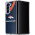NFL Denver Broncos Team Jersey Galaxy Z Fold5 5G Clear Case