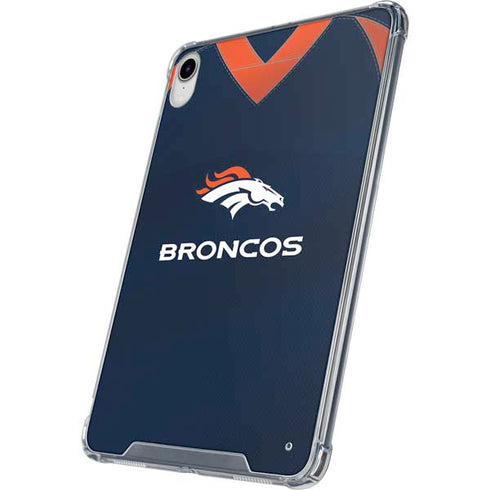 NFL Denver Broncos Team Jersey iPad 11th Gen (2025) Clear Case