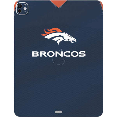 NFL Denver Broncos Team Jersey iPad Pro 13in M4 (2024) Skin