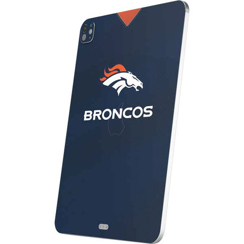 NFL Denver Broncos Team Jersey iPad Pro 13in M4 (2024) Skin