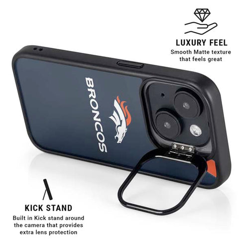 NFL Denver Broncos Team Jersey iPhone 14 Plus Kickstand Case
