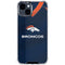 NFL Denver Broncos Team Jersey iPhone 15 Clear Case