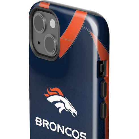 NFL Denver Broncos Team Jersey iPhone 15 Impact Case