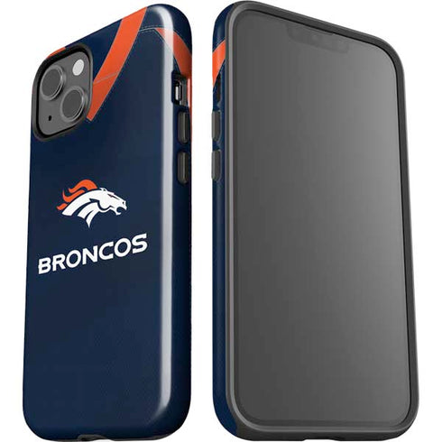 NFL Denver Broncos Team Jersey iPhone 15 Impact Case