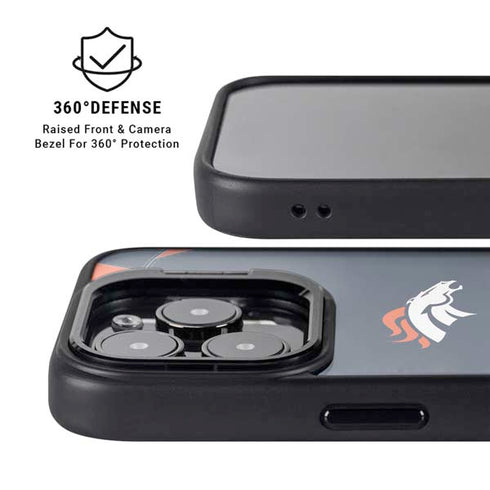 NFL Denver Broncos Team Jersey iPhone 15 Pro Kickstand Case