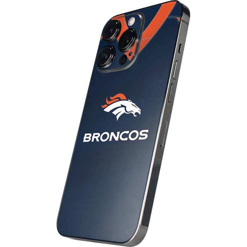 NFL Denver Broncos Team Jersey iPhone 15 Pro Max Skin
