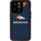 NFL Denver Broncos Team Jersey iPhone 15 Pro Waterproof Case