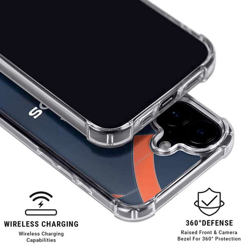 NFL Denver Broncos Team Jersey iPhone 16 MagSafe Case