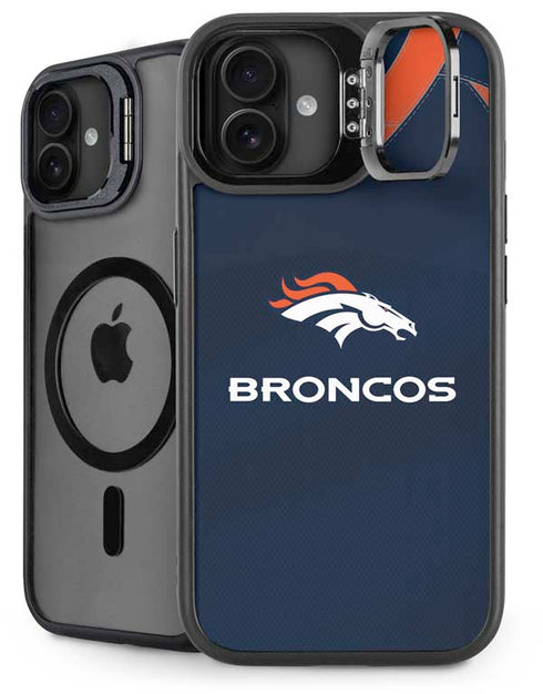 NFL Denver Broncos Team Jersey iPhone 16 Plus Kickstand Case