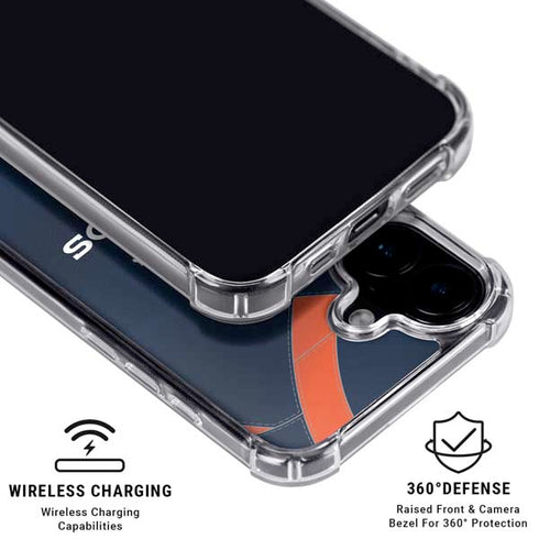 NFL Denver Broncos Team Jersey iPhone 16 Plus MagSafe Case