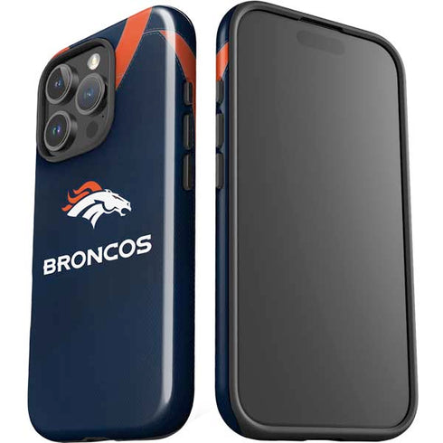 NFL Denver Broncos Team Jersey iPhone 16 Pro Impact Case