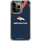 NFL Denver Broncos Team Jersey iPhone 16 Pro Max Clear Case