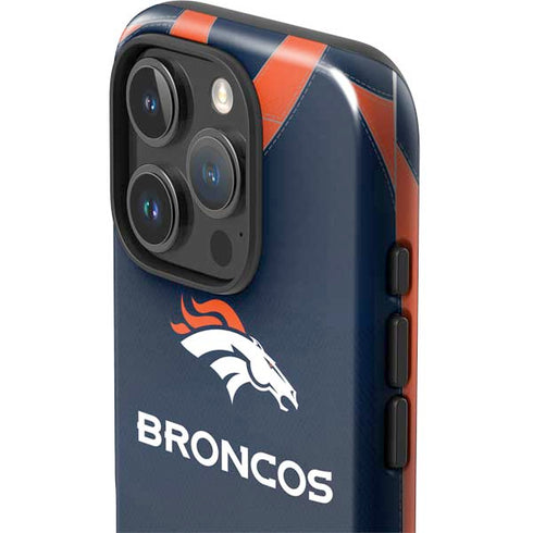 NFL Denver Broncos Team Jersey iPhone 16 Pro Max Impact Case