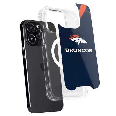 NFL Denver Broncos Team Jersey iPhone 16 Pro Max MagSafe Case