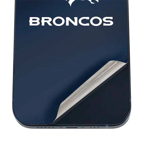 NFL Denver Broncos Team Jersey iPhone 16 Skin