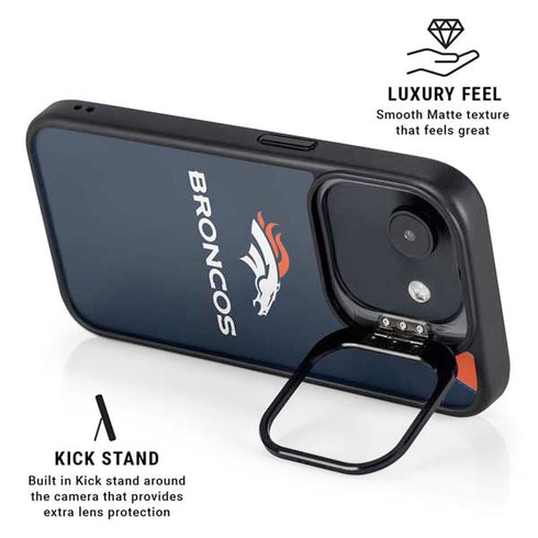 NFL Denver Broncos Team Jersey iPhone 16e Kickstand Case