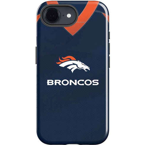NFL Denver Broncos Team Jersey iPhone 16e Impact Case