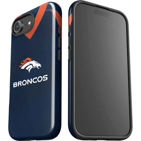 NFL Denver Broncos Team Jersey iPhone 16e Impact Case