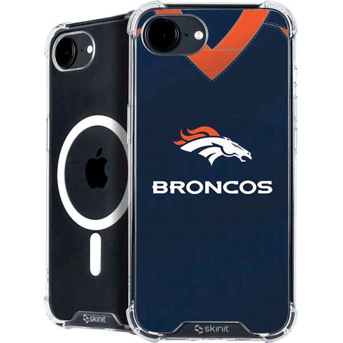NFL Denver Broncos Team Jersey iPhone 16e MagSafe Case