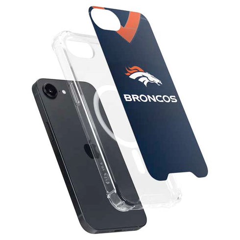 NFL Denver Broncos Team Jersey iPhone 16e MagSafe Case