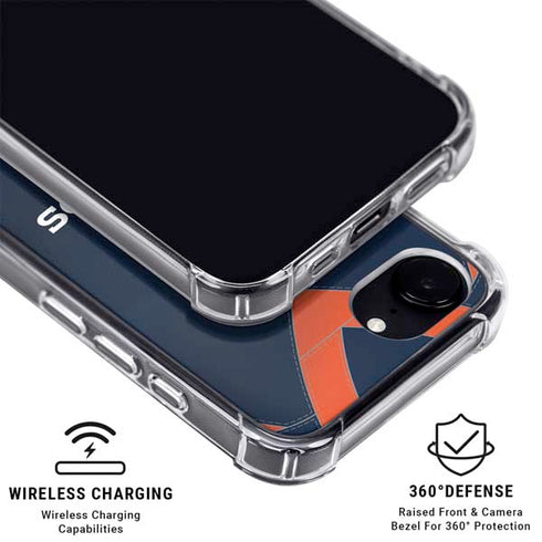 NFL Denver Broncos Team Jersey iPhone 16e MagSafe Case