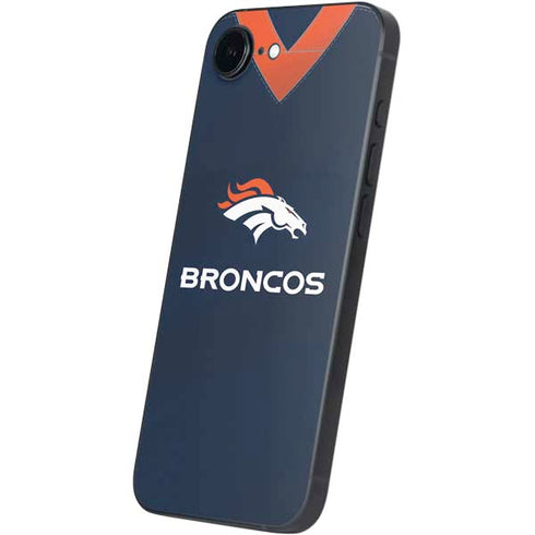 NFL Denver Broncos Team Jersey iPhone 16e Skin