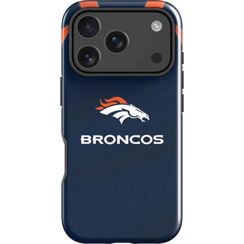NFL Denver Broncos Team Jersey iPhone 18 Pro Max Impact Case