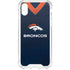 NFL Denver Broncos Team Jersey iPhone XS Clear Case