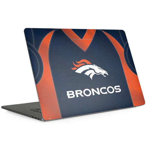 NFL Denver Broncos Team Jersey MacBook Skins