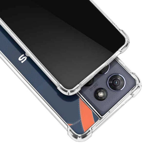 NFL Denver Broncos Team Jersey Moto G Play 5G (2025) Clear Case