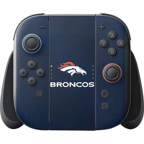 NFL Denver Broncos Team Jersey Nintendo Switch 2 (2025) with Joy-Con Skin