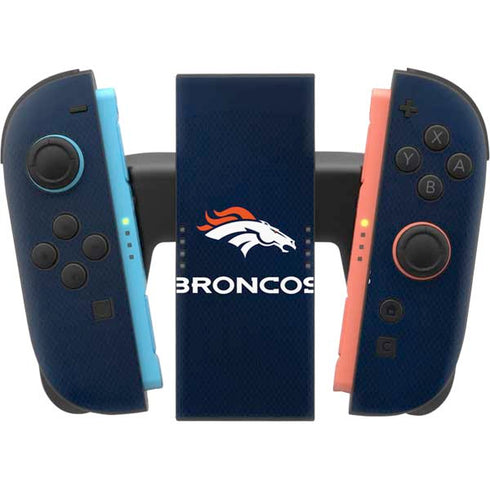 NFL Denver Broncos Team Jersey Nintendo Switch 2 (2025) Joy-Con Controller Skin