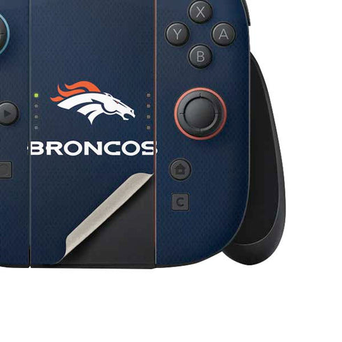 NFL Denver Broncos Team Jersey Nintendo Switch 2 (2025) Joy-Con Controller Skin