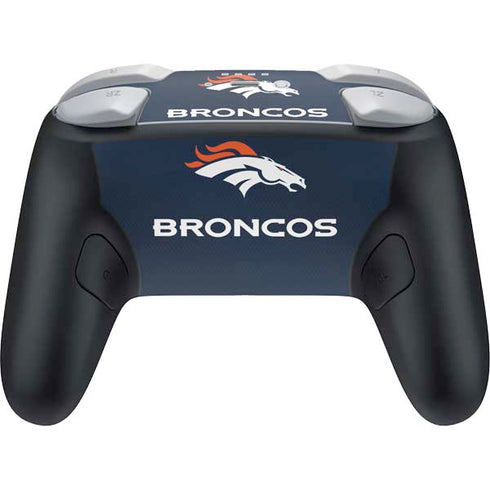 NFL Denver Broncos Team Jersey Nintendo Switch 2 (2025) Pro Controller Skin