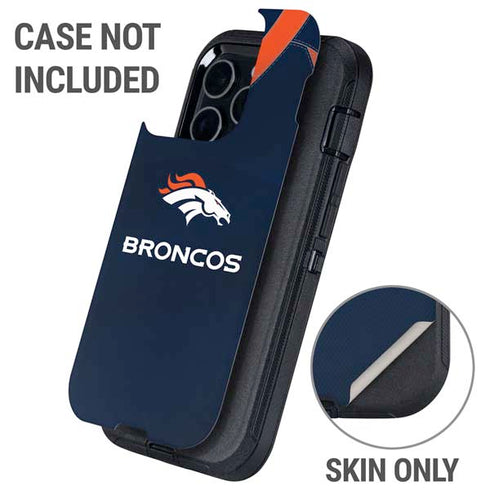 NFL Denver Broncos Team Jersey Otterbox Defender iPhone Skin