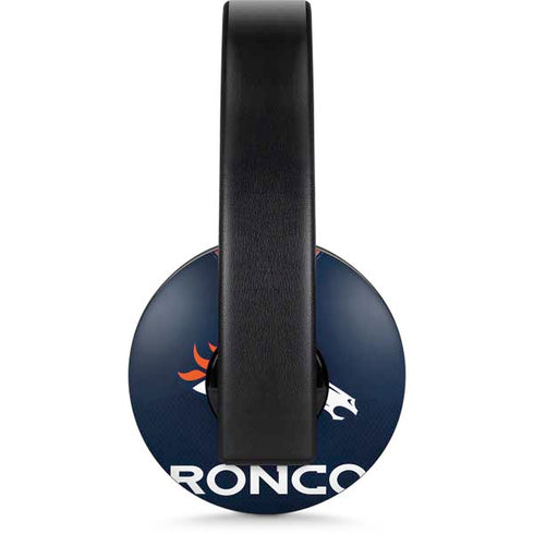 NFL Denver Broncos Team Jersey PlayStation 4 Gold Wireless Headset Skin