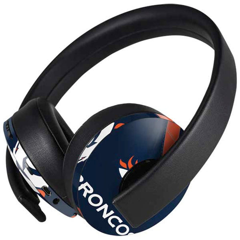 NFL Denver Broncos Team Jersey PlayStation 4 Gold Wireless Headset Skin